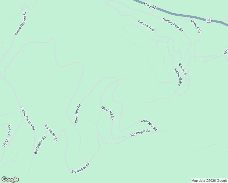 map of restaurants, bars, coffee shops, grocery stores, and more near 260 Clear Nite Road in Cloudcroft