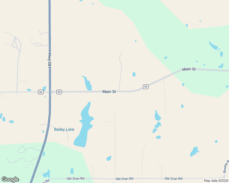 map of restaurants, bars, coffee shops, grocery stores, and more near Main Street in Perrin