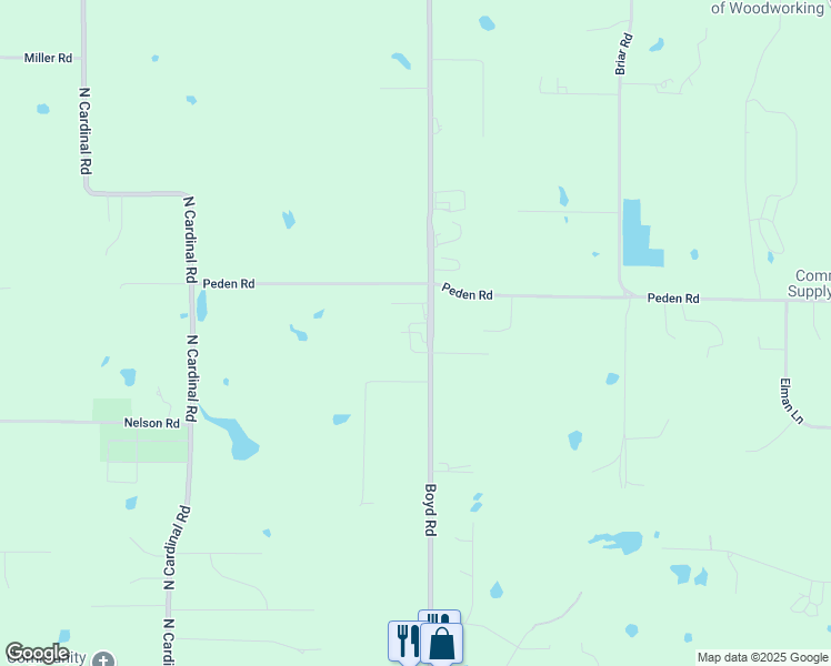 map of restaurants, bars, coffee shops, grocery stores, and more near 12237 Farm to Market Road 730 North in Azle