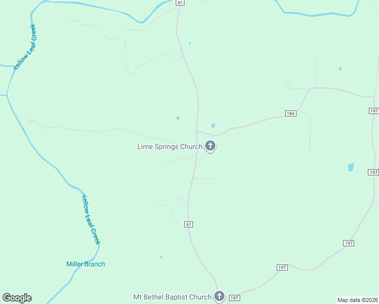 map of restaurants, bars, coffee shops, grocery stores, and more near 1349 County Road 61 in Clanton