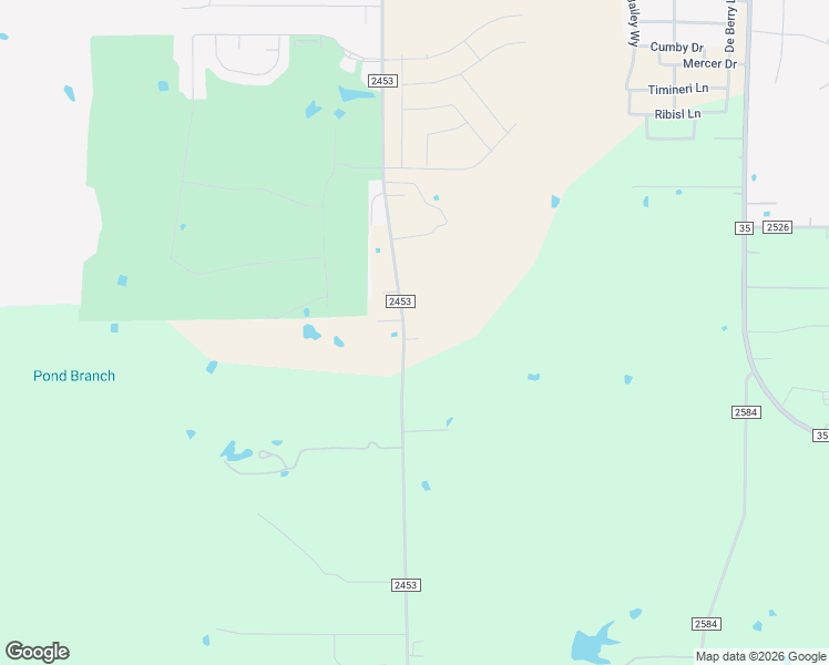 map of restaurants, bars, coffee shops, grocery stores, and more near 1517 Farm to Market Road 2453 in Royse City