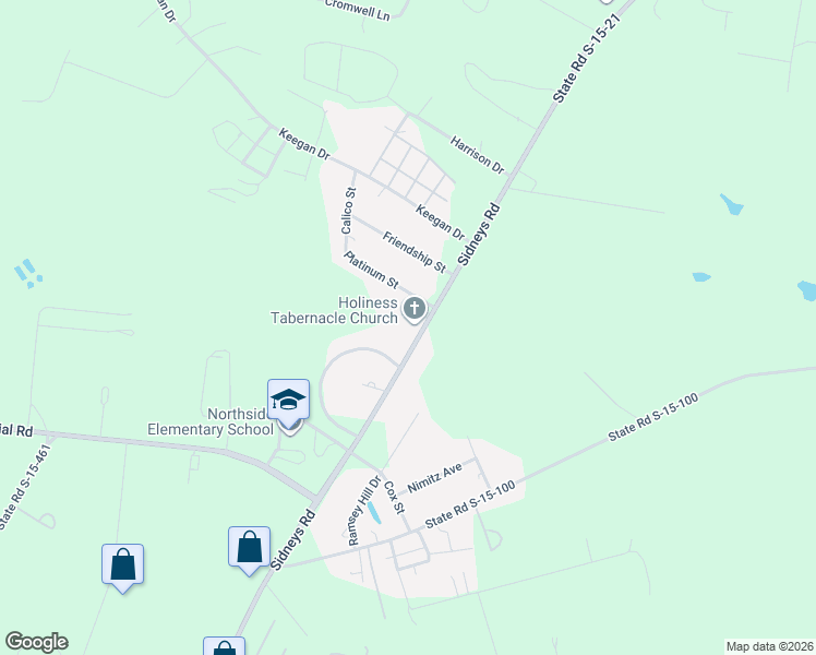 map of restaurants, bars, coffee shops, grocery stores, and more near 2613 Sidneys Road in Walterboro