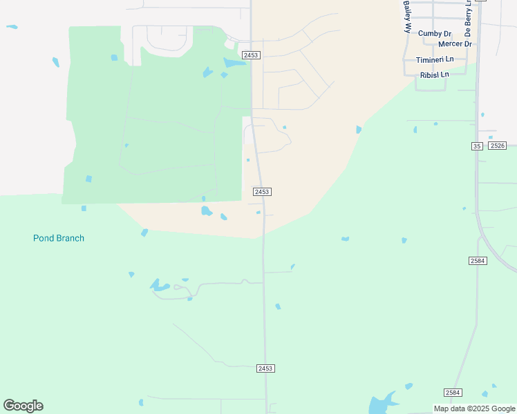 map of restaurants, bars, coffee shops, grocery stores, and more near 1498 Farm to Market Road 2453 in Royse City