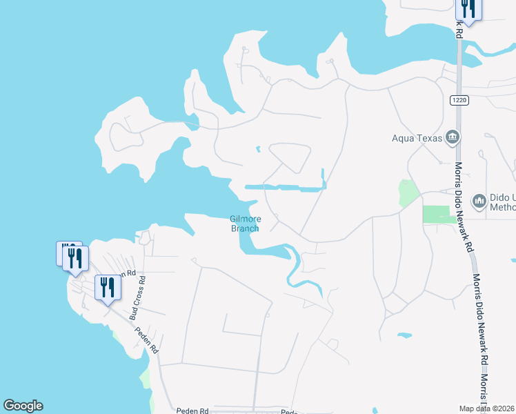 map of restaurants, bars, coffee shops, grocery stores, and more near 7021 The Resort Boulevard in Fort Worth