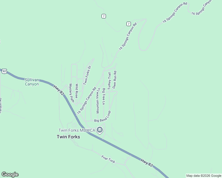 map of restaurants, bars, coffee shops, grocery stores, and more near 20-22 Turkey Trail in Cloudcroft