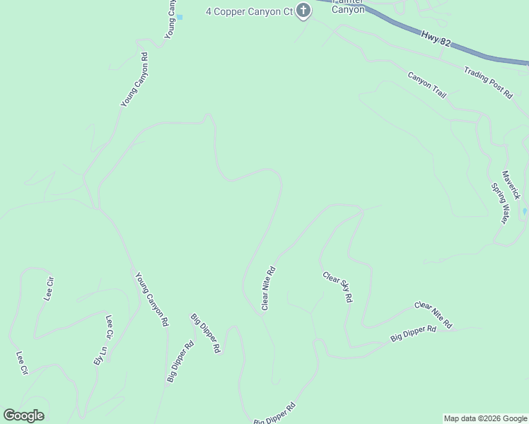 map of restaurants, bars, coffee shops, grocery stores, and more near 62-124 Young Springs Road in Cloudcroft