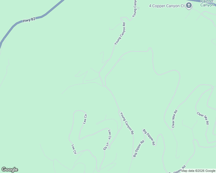 map of restaurants, bars, coffee shops, grocery stores, and more near 123-133 Young Canyon Rd in Cloudcroft