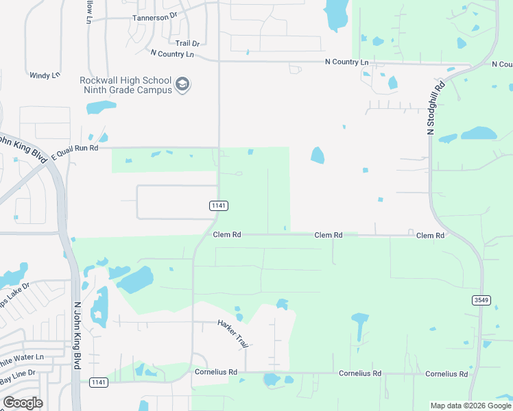 map of restaurants, bars, coffee shops, grocery stores, and more near 130 Orchard Lane in Rockwall