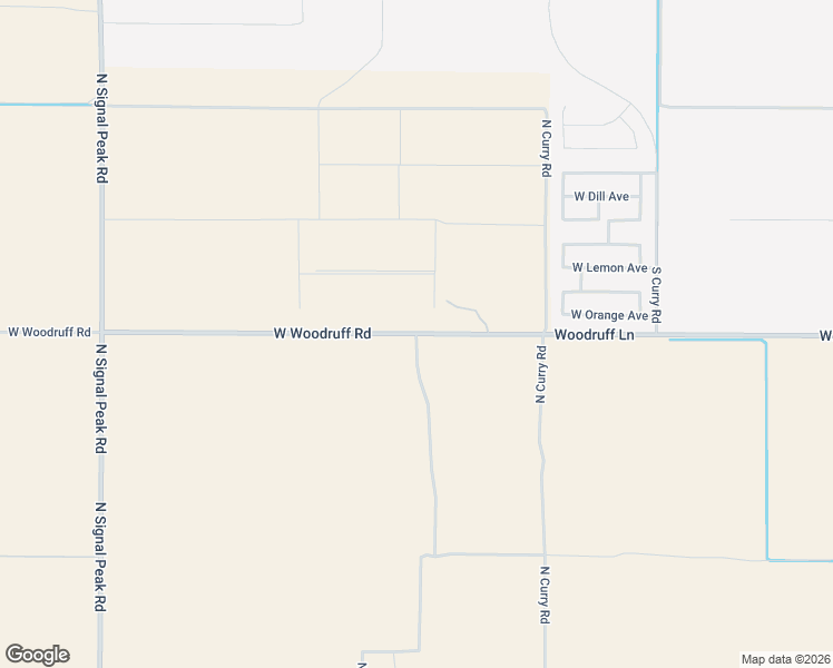 map of restaurants, bars, coffee shops, grocery stores, and more near 3699 West Woodruff Road in Coolidge