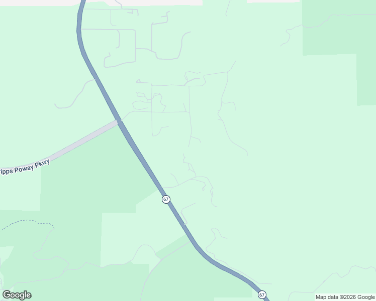 map of restaurants, bars, coffee shops, grocery stores, and more near 17047 Rio Maria Road in Lakeside