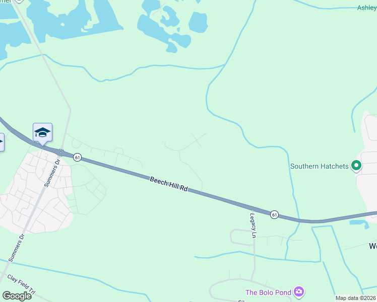 map of restaurants, bars, coffee shops, grocery stores, and more near 138 Boots Branch Road in Summerville