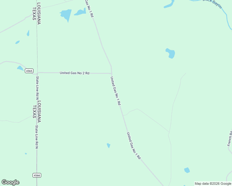 map of restaurants, bars, coffee shops, grocery stores, and more near United Gas No 1 Road in Vivian