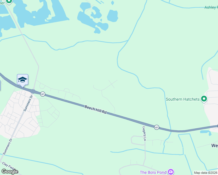 map of restaurants, bars, coffee shops, grocery stores, and more near 138 Boots Branch Road in Summerville