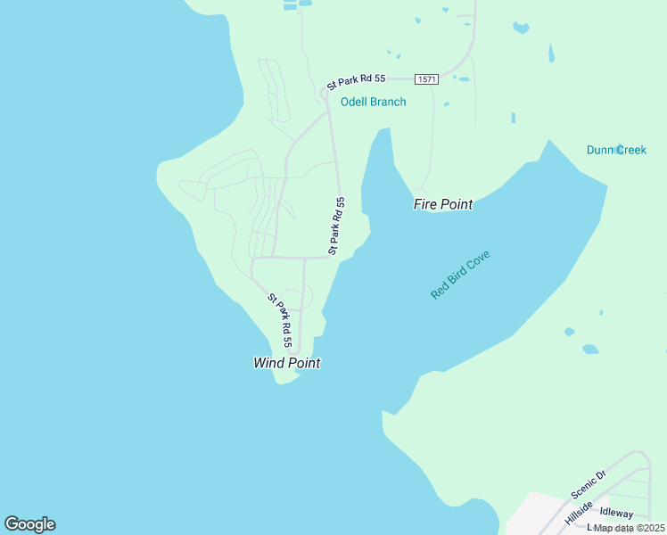 map of restaurants, bars, coffee shops, grocery stores, and more near St Park Road 55 in Lone Oak