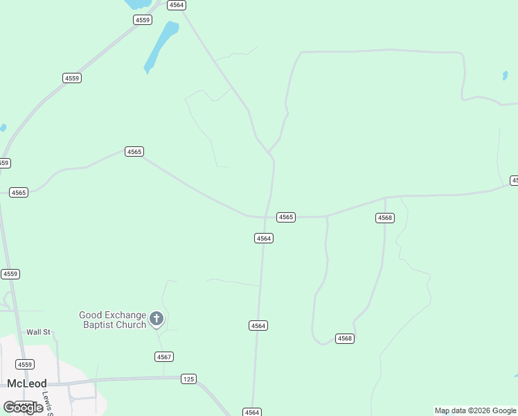 map of restaurants, bars, coffee shops, grocery stores, and more near 797 County Road 4564 in Bivins