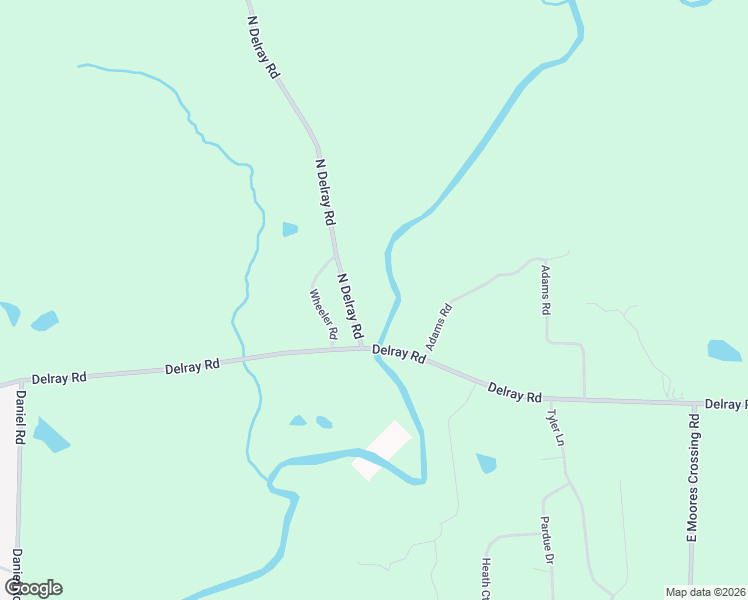 map of restaurants, bars, coffee shops, grocery stores, and more near 779 North Delray Road in Thomaston