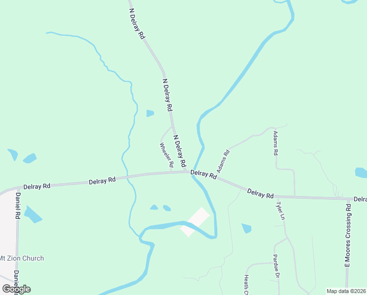 map of restaurants, bars, coffee shops, grocery stores, and more near 779 North Delray Road in Thomaston
