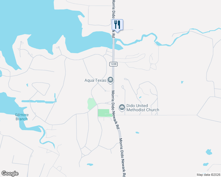 map of restaurants, bars, coffee shops, grocery stores, and more near 12501 Morris Dido Newark Road in Fort Worth