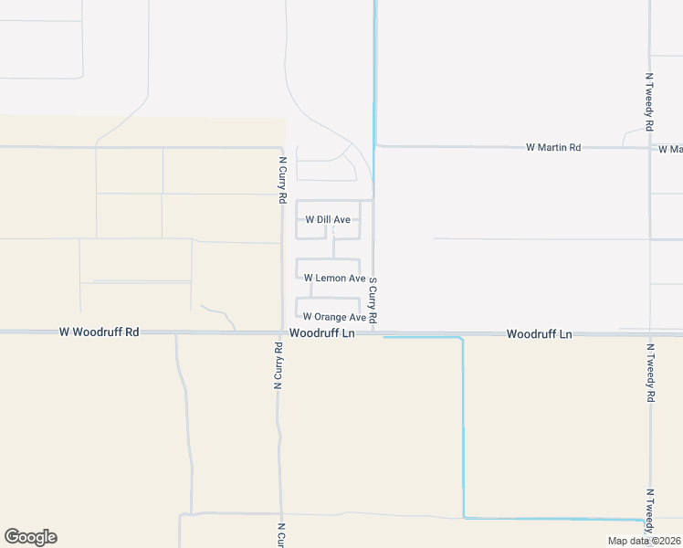 map of restaurants, bars, coffee shops, grocery stores, and more near 4632 West Lemon Avenue in Coolidge