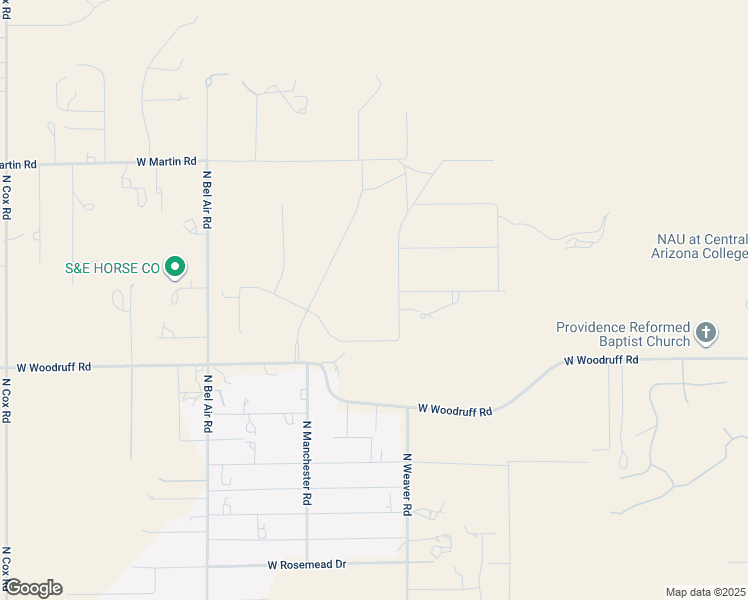 map of restaurants, bars, coffee shops, grocery stores, and more near 8214 North Buena Vista Drive in Casa Grande