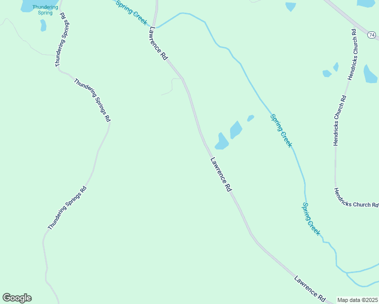 map of restaurants, bars, coffee shops, grocery stores, and more near 1281 Lawrence Road in Molena