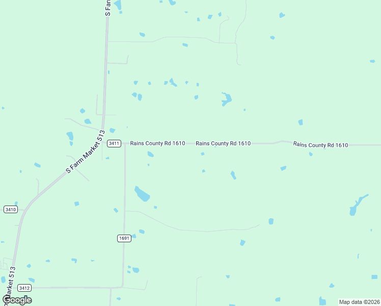 map of restaurants, bars, coffee shops, grocery stores, and more near 1767 Rs County Road 1610 in Lone Oak