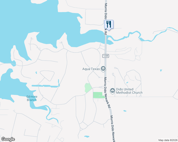 map of restaurants, bars, coffee shops, grocery stores, and more near 12457 Indian Creek Drive in Fort Worth