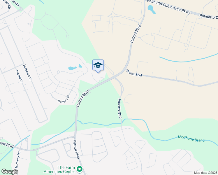 map of restaurants, bars, coffee shops, grocery stores, and more near 9698 Patriot Boulevard in Ladson