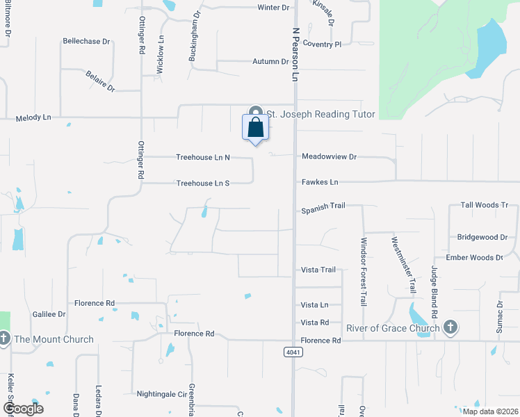 map of restaurants, bars, coffee shops, grocery stores, and more near 1312 Stonehollow Court in Keller