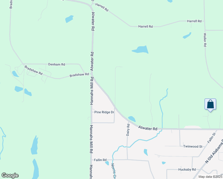 map of restaurants, bars, coffee shops, grocery stores, and more near 365 Oak Ridge Drive in Thomaston