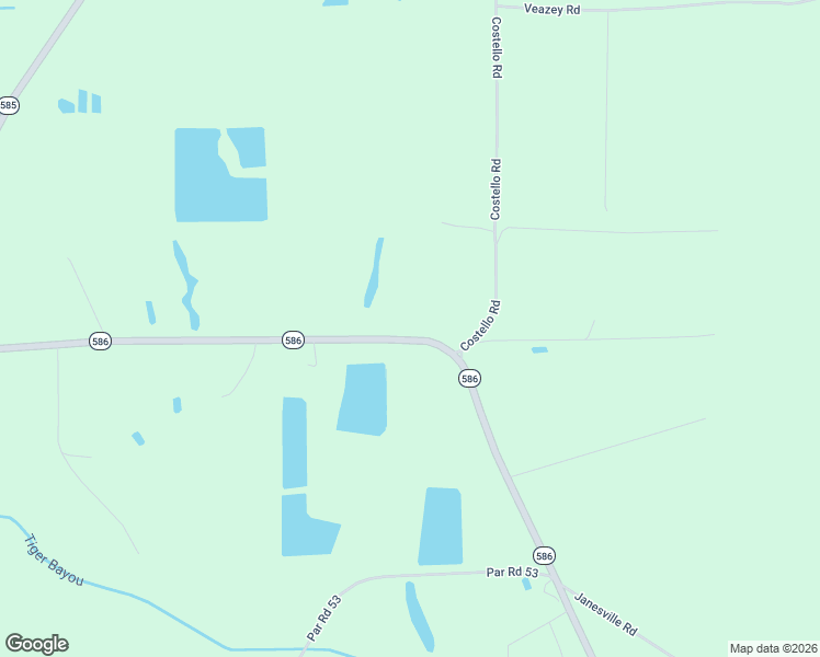 map of restaurants, bars, coffee shops, grocery stores, and more near 3301 Highway 586 in Oak Grove