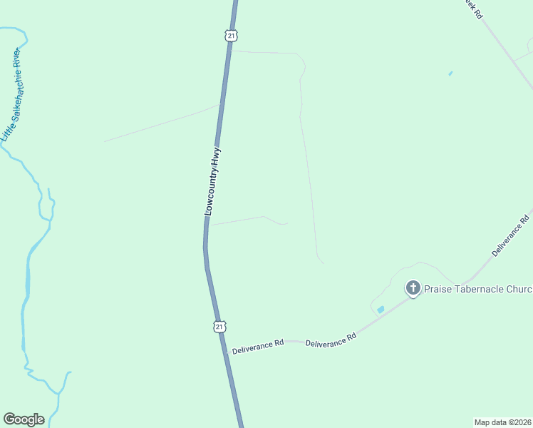 map of restaurants, bars, coffee shops, grocery stores, and more near 304 Ricochet Lane in Colleton County