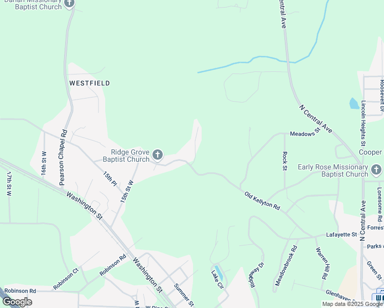 map of restaurants, bars, coffee shops, grocery stores, and more near 955 Mohogo Road in Alexander City