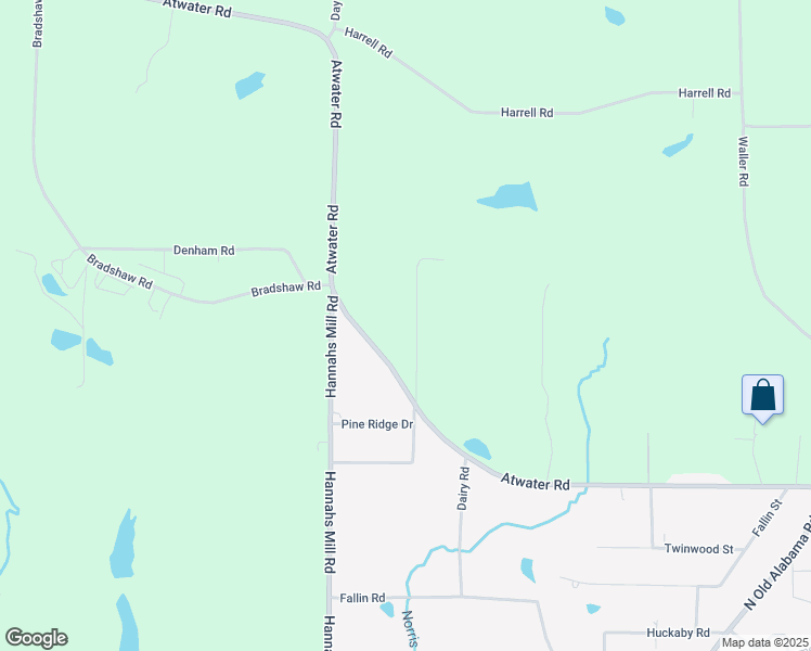map of restaurants, bars, coffee shops, grocery stores, and more near 365 Oak Ridge Drive in Thomaston