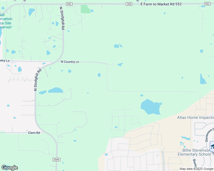 map of restaurants, bars, coffee shops, grocery stores, and more near North Country Lane in Rockwall