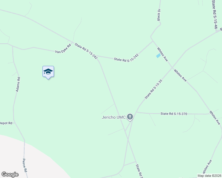 map of restaurants, bars, coffee shops, grocery stores, and more near 1505 State Road S-15-242 in Cottageville