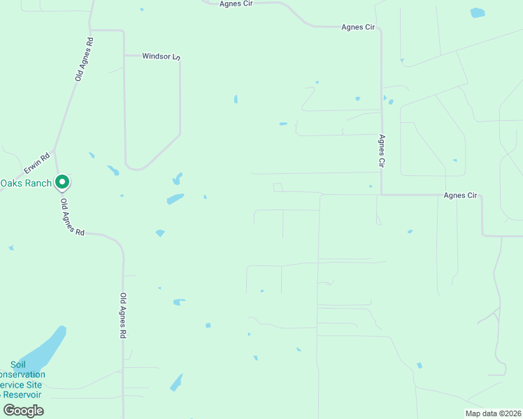 map of restaurants, bars, coffee shops, grocery stores, and more near 412 Herb Stephens Avenue in Springtown