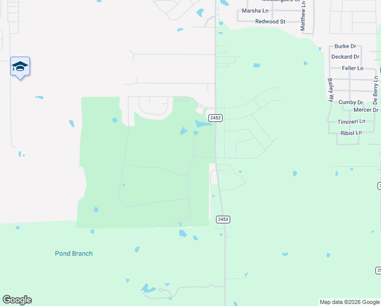 map of restaurants, bars, coffee shops, grocery stores, and more near 2324 Llano Drive in Royse City