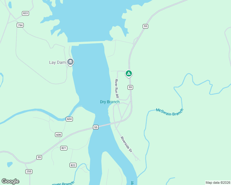 map of restaurants, bars, coffee shops, grocery stores, and more near 264 River Run Road in Clanton