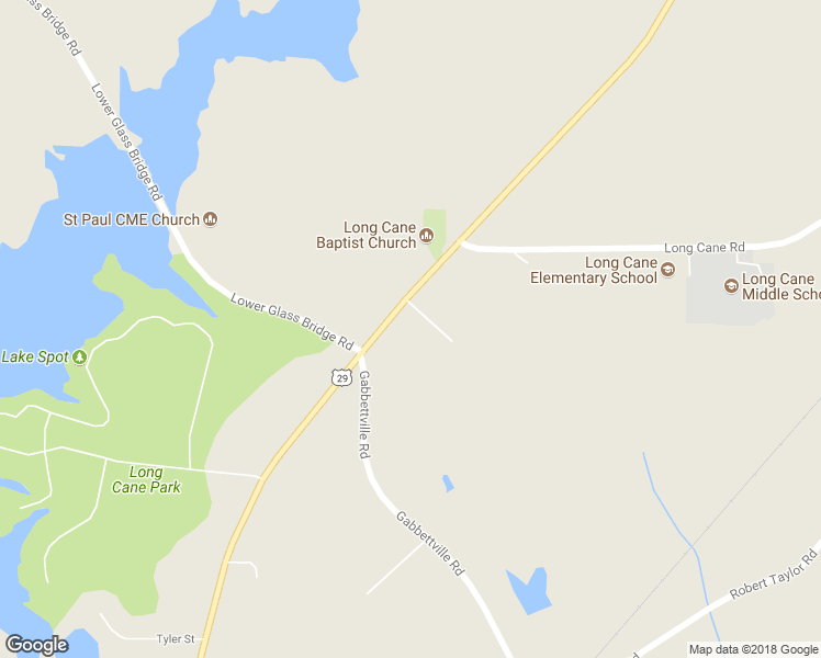 map of restaurants, bars, coffee shops, grocery stores, and more near 104 Hunters Lane in LaGrange