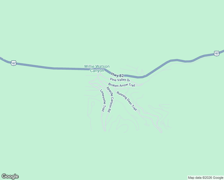 map of restaurants, bars, coffee shops, grocery stores, and more near 1 Running Deer Trail in Alamogordo