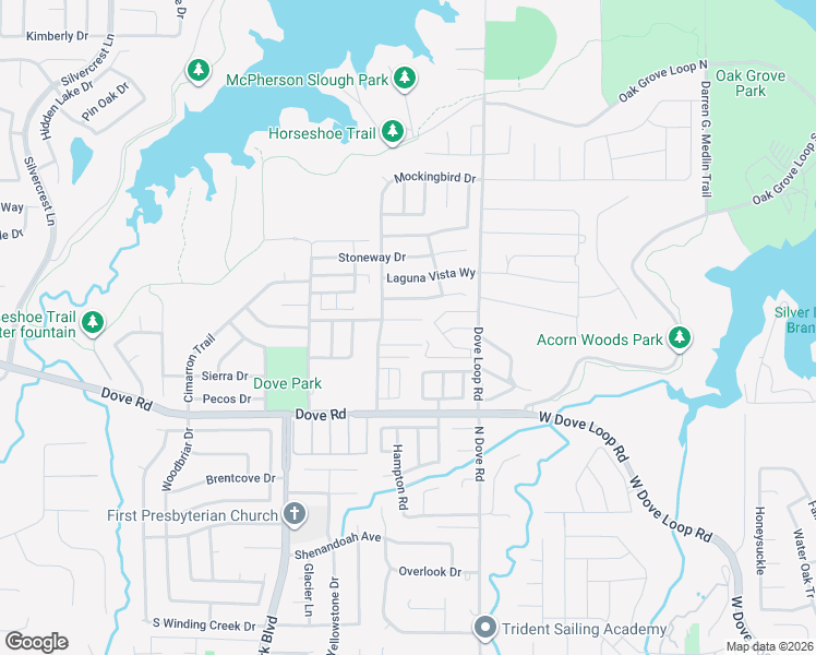 map of restaurants, bars, coffee shops, grocery stores, and more near 1806 Hunters Ridge Drive in Grapevine