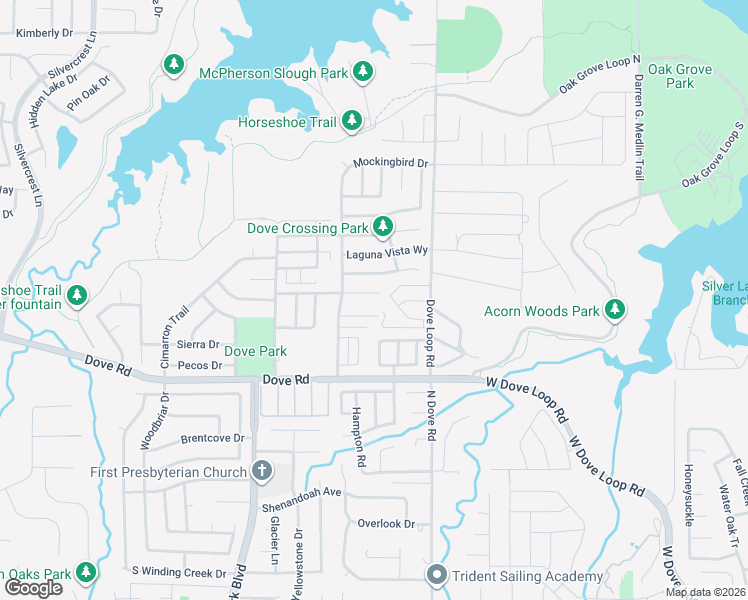 map of restaurants, bars, coffee shops, grocery stores, and more near 1806 Hunters Ridge Drive in Grapevine