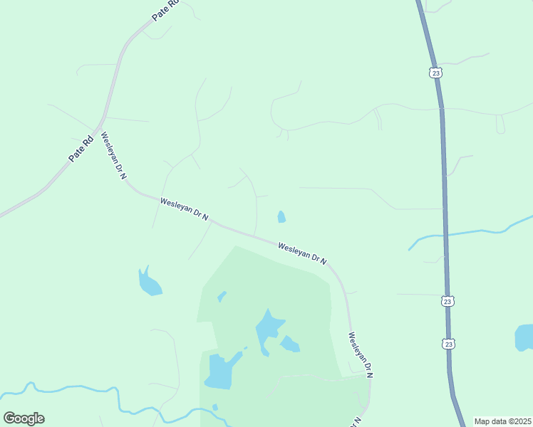 map of restaurants, bars, coffee shops, grocery stores, and more near 39 Colebrook Drive in Macon
