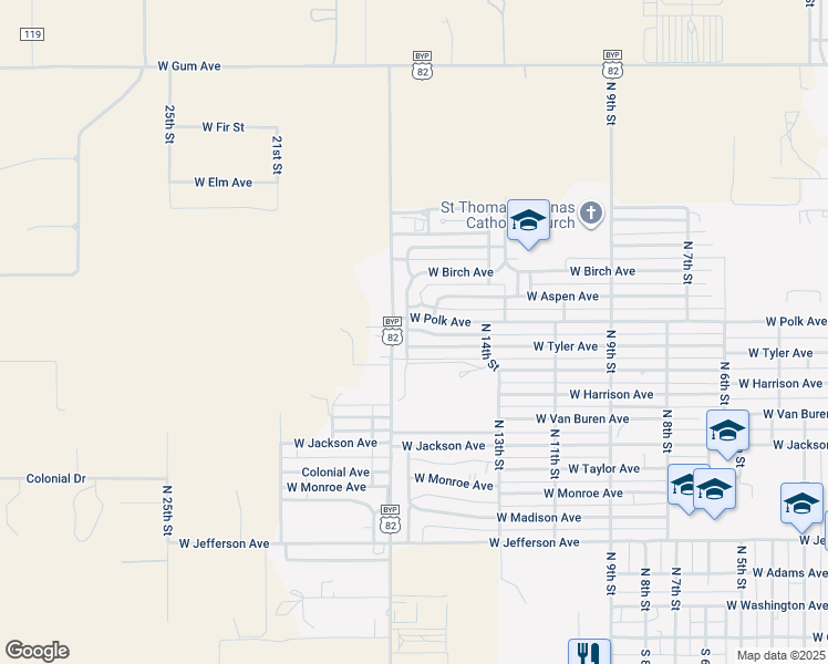 1105 North 16th Street, Lovington NM Walk Score