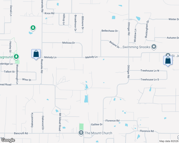 map of restaurants, bars, coffee shops, grocery stores, and more near 1404 Woods Drive in Keller