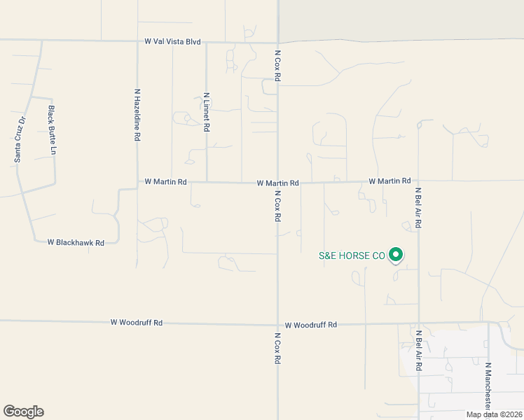 map of restaurants, bars, coffee shops, grocery stores, and more near 8590 North Wild Thistle Road in Casa Grande