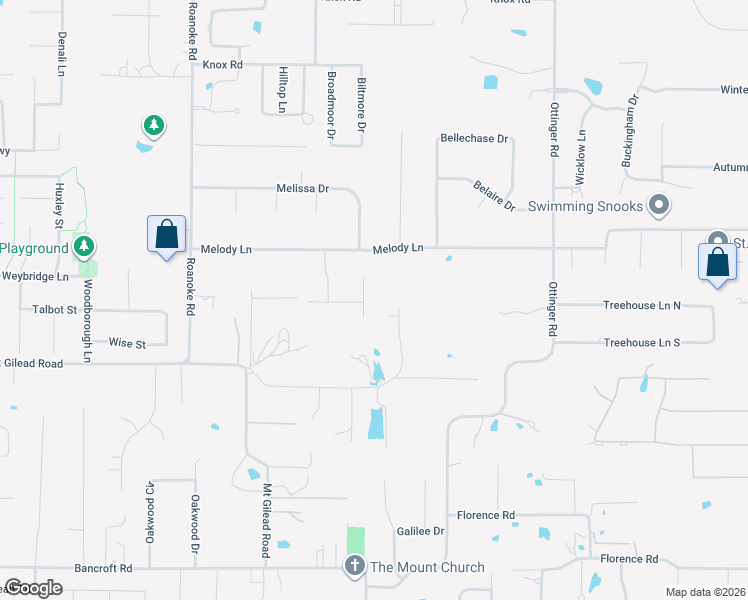 map of restaurants, bars, coffee shops, grocery stores, and more near 1404 Woods Drive in Keller
