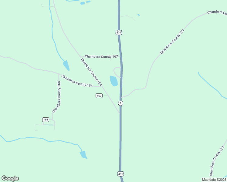 map of restaurants, bars, coffee shops, grocery stores, and more near 1086 County Road 164 in La Fayette