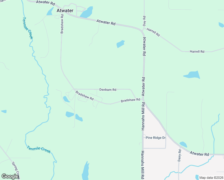 map of restaurants, bars, coffee shops, grocery stores, and more near 135 Denham Road in Thomaston